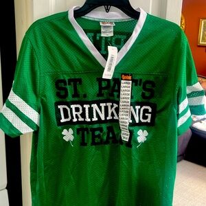NWT Spencer’s TSC drinking jersey space large